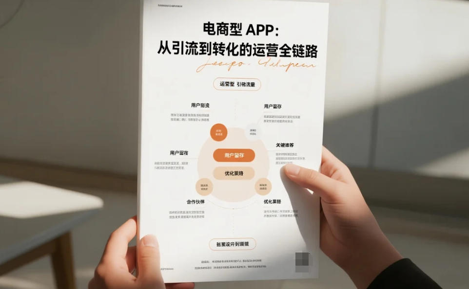 電商型APP:從引流到轉(zhuǎn)化的運營全鏈路